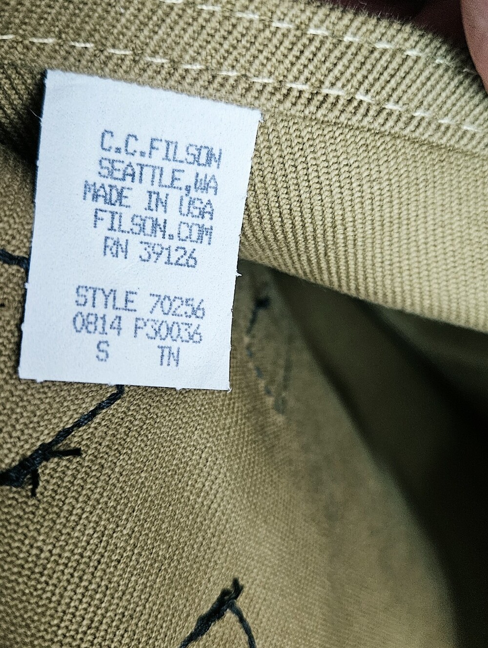 Filson Twill Original Briefcase - Picture 16 of 16